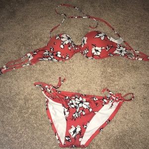 Hollister floral bikini